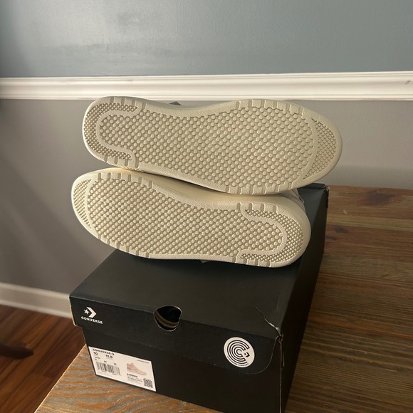 Converse Pro Leather High Top Sneakers Casual Shoes Light Dune Size 10 - Picture 9 of 9